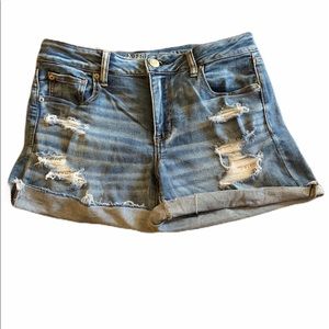 AE jean shorts